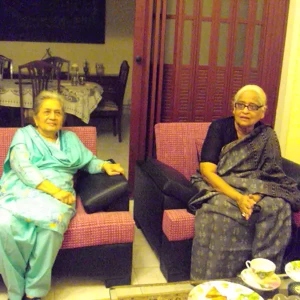 Ada with Zehra Nigah, 2013 Ada with Zehra Nigah, 2013